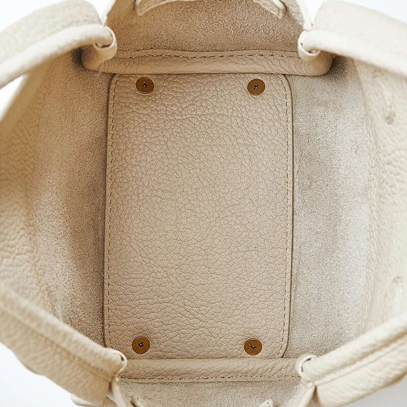 KOKOPEAS Genuine Leather Basket Handbag Brand Design Magnetic Buckle Shoulder Phone Purse Ladies Crossbody Commuter Bag