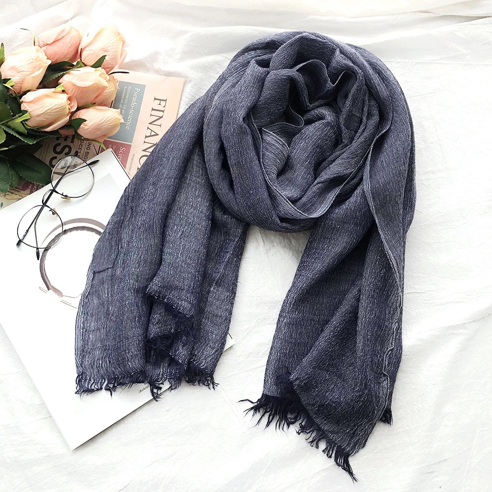 K309 New foreign trade thin wool scarf shawl silk scarf women autumn and winter Korean version of Mori girl cross-border wholesale