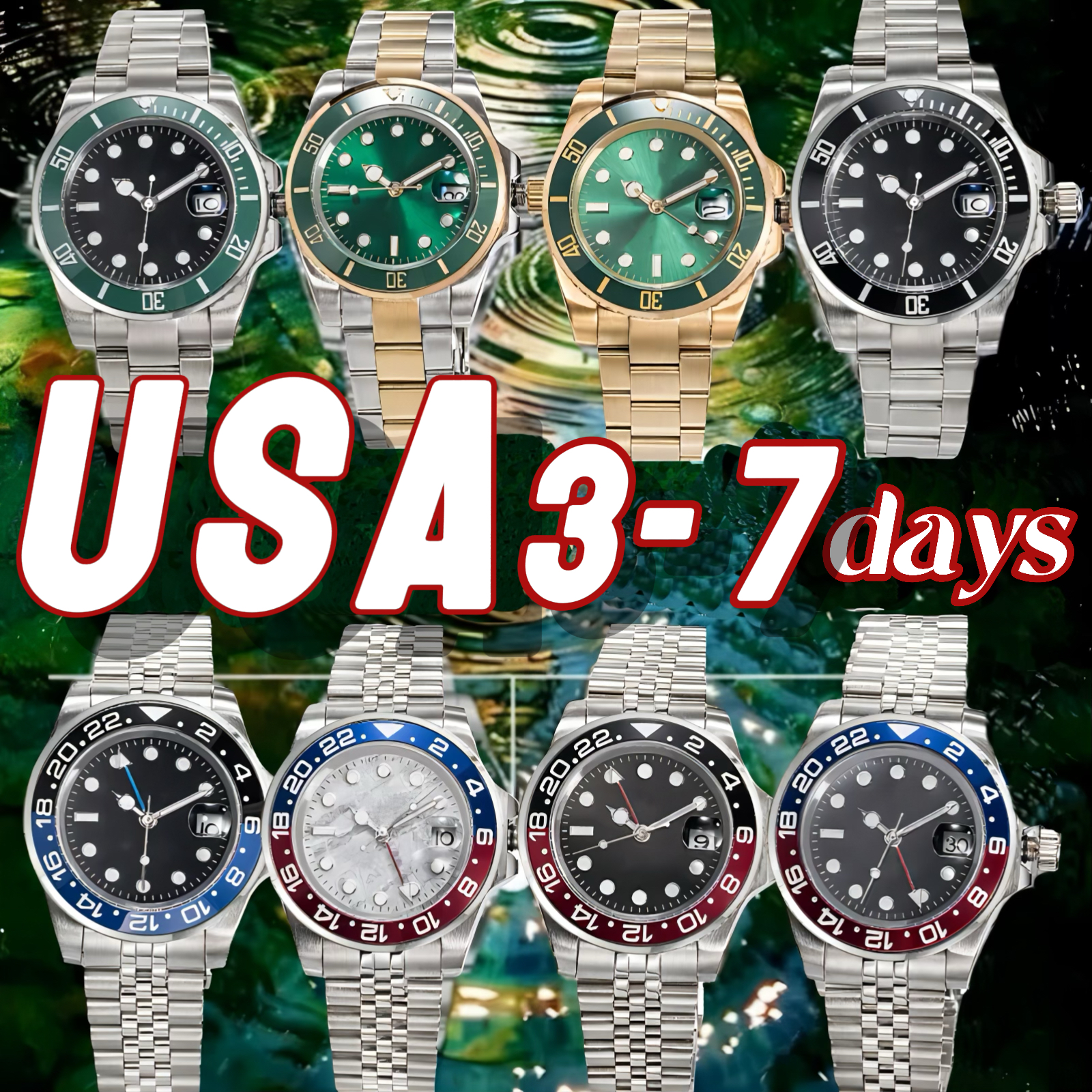 watch luxury designer mens watch 41mm watches men mechanical automatic luminous sapphire wristwatches montre de luxe relojes