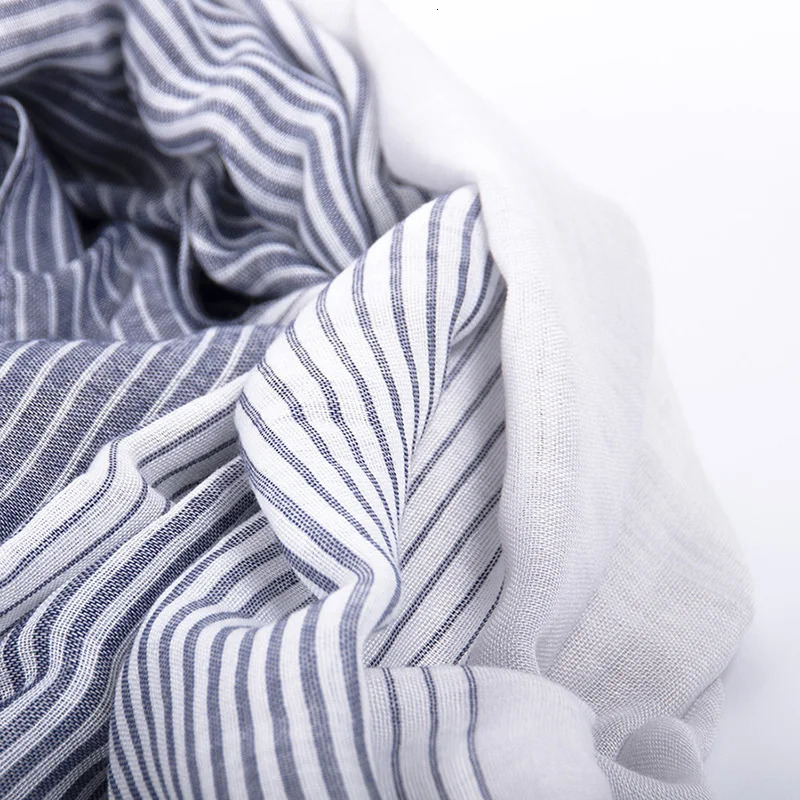 Oversize Winter Modal Scarf Soft Casual Stripe Ring Scarf Long Shawl For Lady Hijab High Quality 100*205cm M256 250403