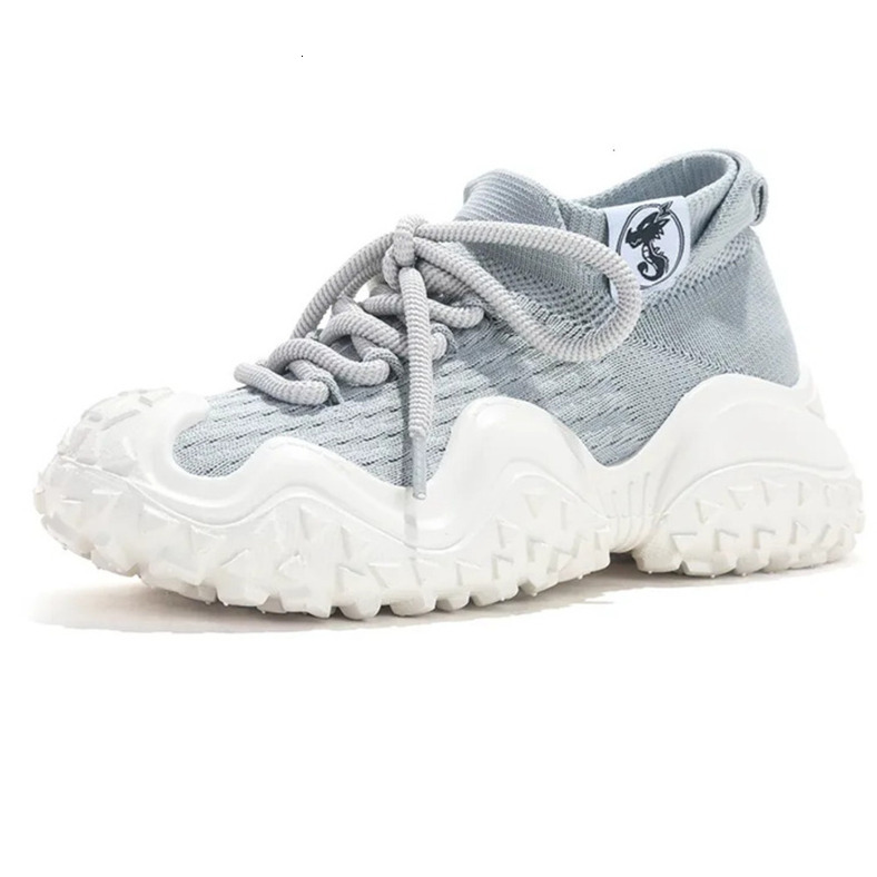 Jifffly 2025 New Men's & Women's Mesh Sock Shoes Breathable Non-Stuffy Thick-Soled Soft Versatile Fashion Casual Footwear