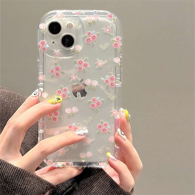 Cute Quicksand Pink wer Holder Phone Case For iPhone 16 15 14 13 12 11 Pro Max XR X XS 7 8 Plus Stand ral Clear Soft Cover