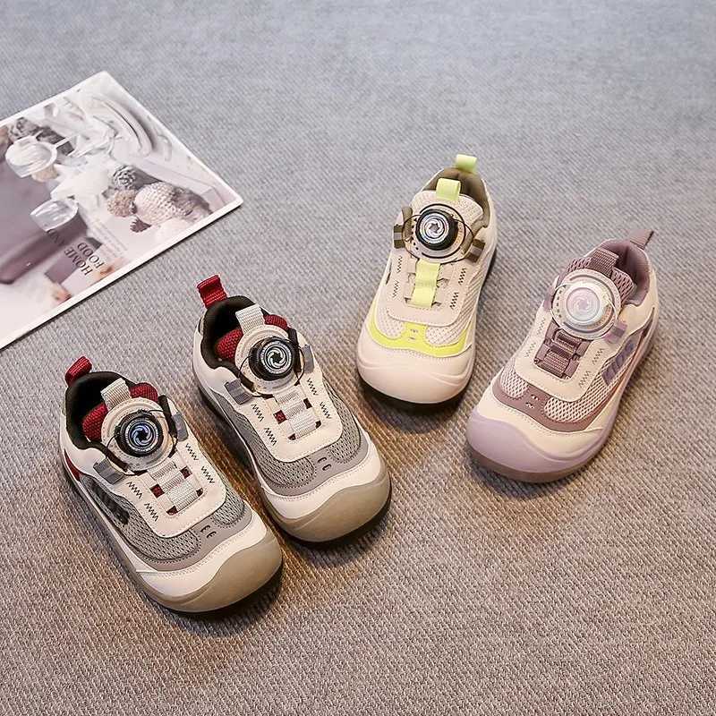 Children Casual Sports Shoes 2025 Autumn Girls Breathable Sneakers Anti SlipFashion Running Shoes Kids Outdoor Walking ShoesT251105