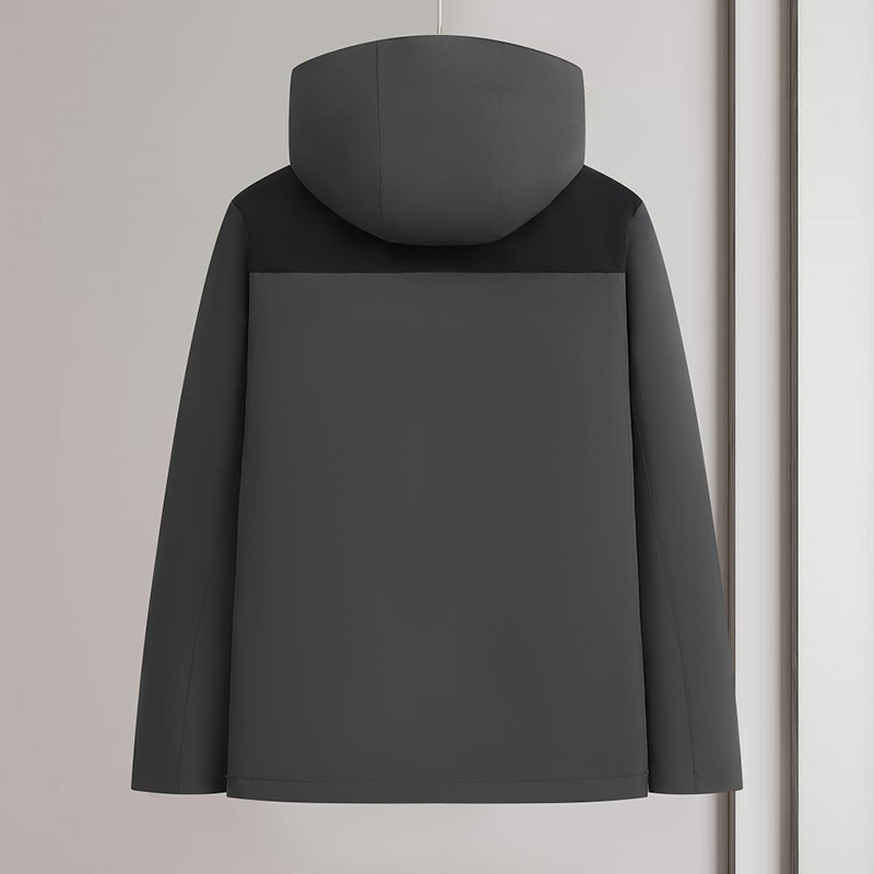 Wholesale autumn and winter super soft and plush thick hooded assault suit, group clothing, outdoor workwear, hiking suit