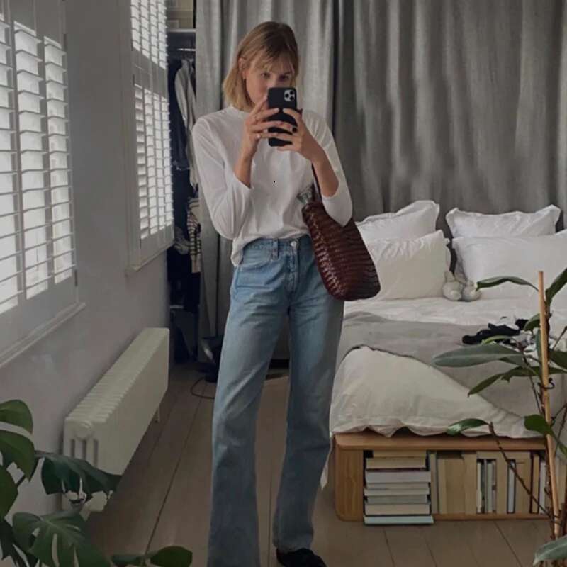 Japanese top layer cowhide hand retro leather woven bucket Single shoulder vegetable basket bag female