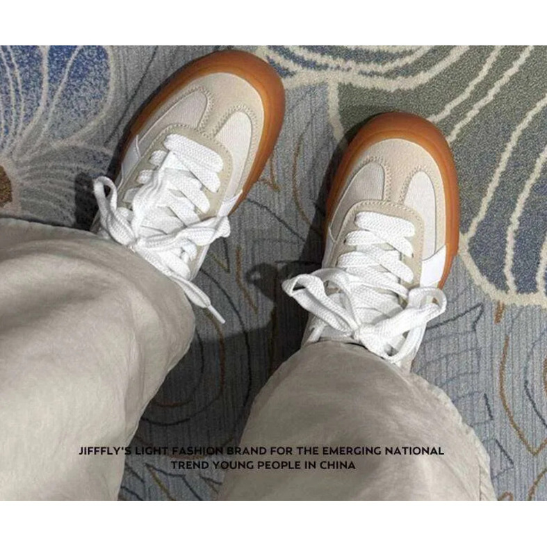 Jifffly Red Dexun Shoes 2026 All-Season New Height-Increasing Thick-Soled Student Sneakers Versatile Commuting