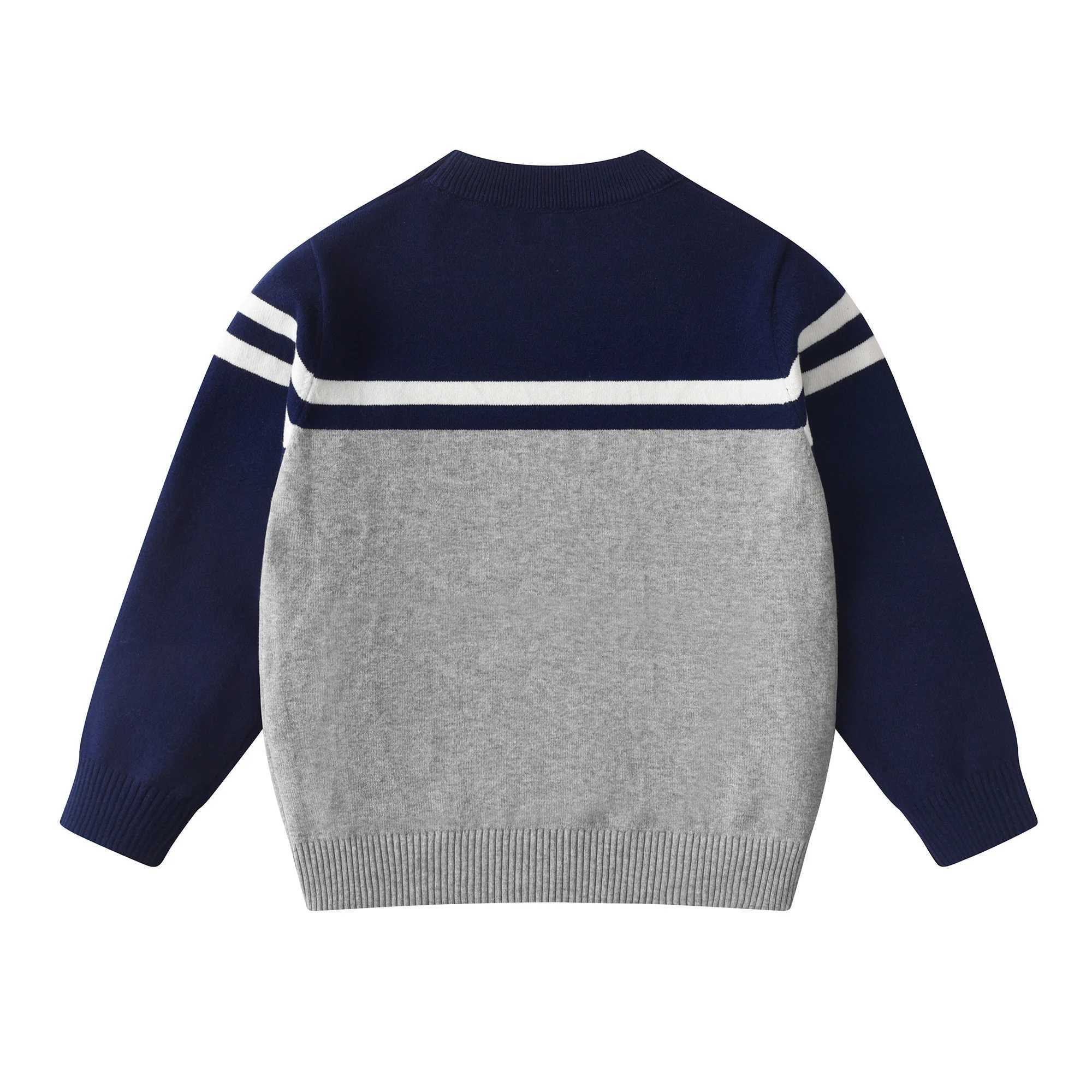 Kids Sport Sweatshirt - Soft Cotton Long Sleeve Crewneck Pullover Sweater for Children Boys Girls Autumn and Winter Style L251104