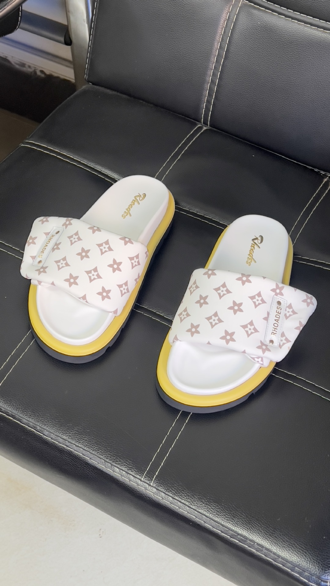 new Rodis platform sandals adjustable flat shoes flip-flops beach genuine leather women's shoes