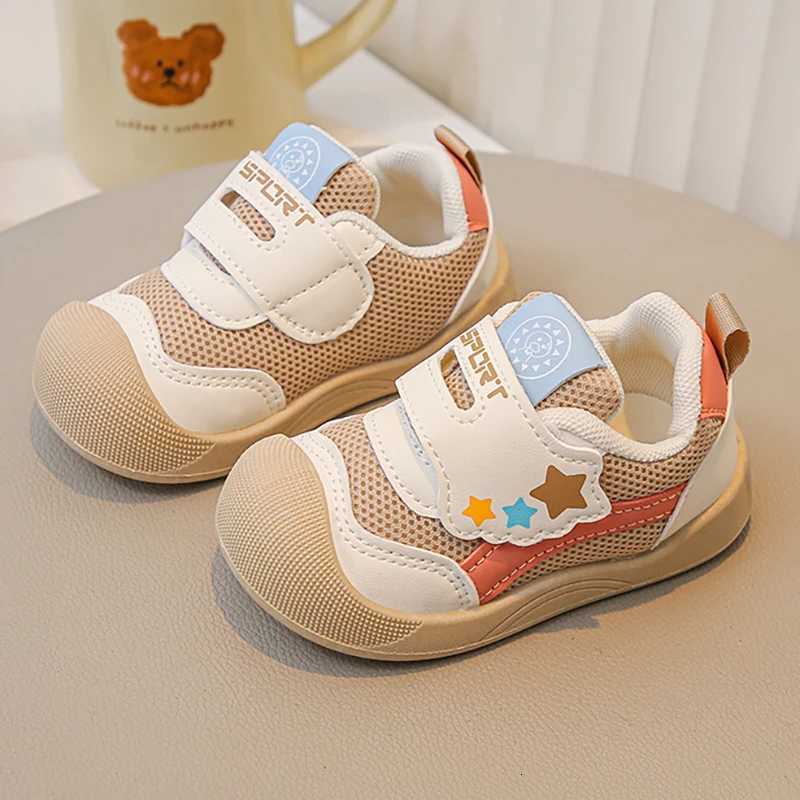 PU Leather Sport Shoes For Children Trend Fashion Boys Girls Sneakers Ergonomics Soft-soled Toddler Shoes Kids Running ShoesT251105