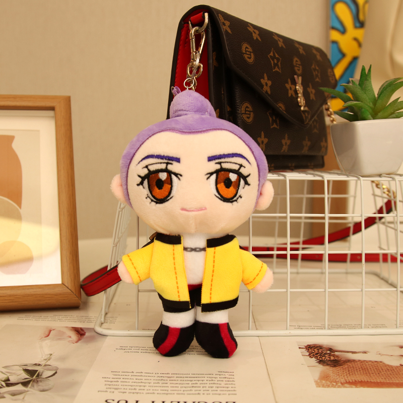 K-POP demon hunters, children's plush toy pendants around the witch hunting group