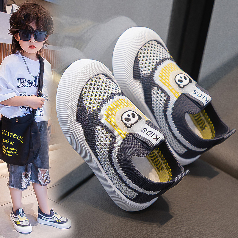 Luminous Shoes Spring New Breathable Soft Bottom Fashion Trendy Shoes Big Boys' Running Shoes Casual Children's Shoes