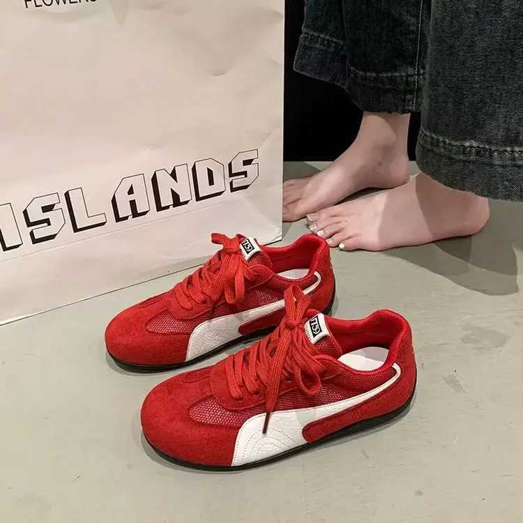 Breathable sports shoes for wen color mahing cfortable flat-soled casual shoes for 2025 spring and autumn Y251105