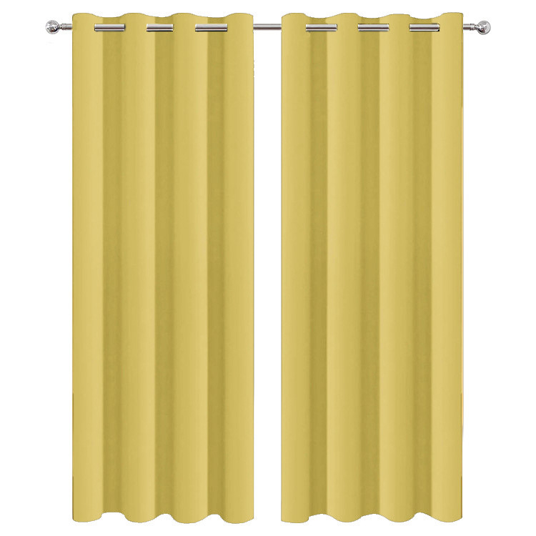 B445 cream curtain blackout simple bedroom living room chenille jacquard fabric curtain fabric