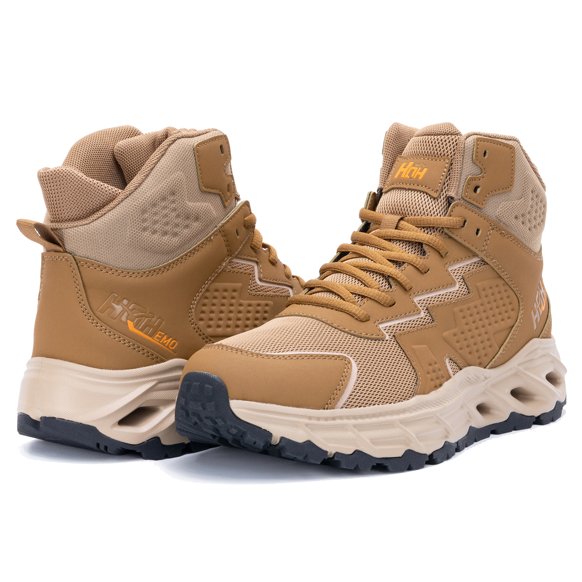 Designer shoes Men's Hiking Shoes Running Shoes Sports High-top Sneakers Outdoor Three-Hole Sneakers Fashionable Breathable And Non-slip Walking 