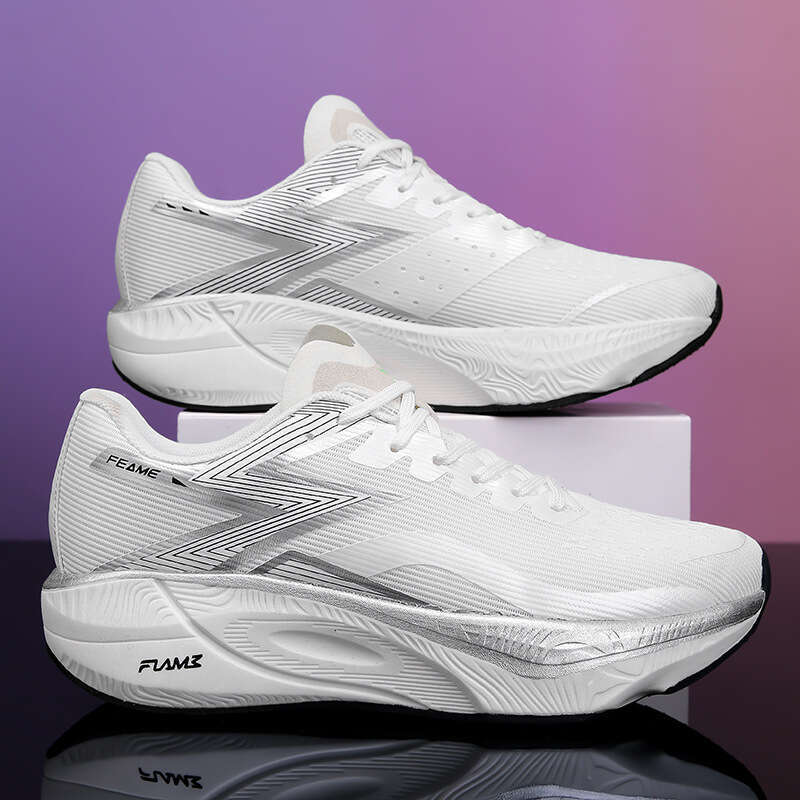 Cross-Border Large Size Running Training Sports Flying Marathon Full Palm Carbon Plate Men and Women Racing Fitness Shoes