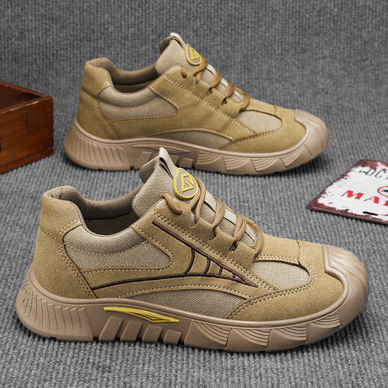 Summer New Safety Casual for Daily Use Construction Site Work Non-slip Wear-resistant Men's Shoes