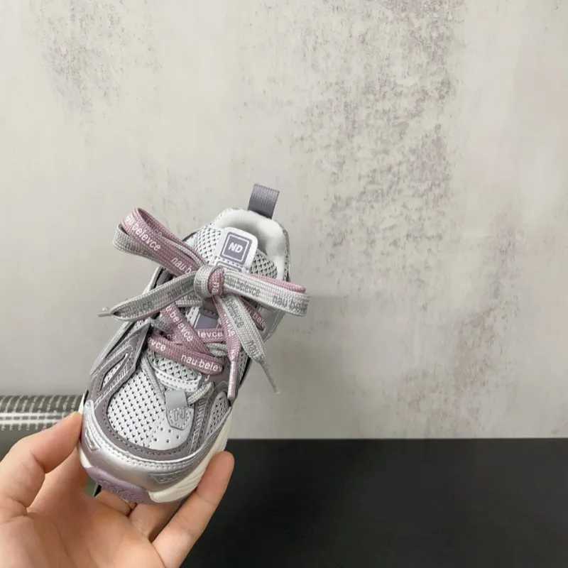 Size 26-37 Children Basketball Shoes Girls Boys Breathable Sport Shoe Kids Soft Bottom Running Sneakers Baby ToddlersT251105