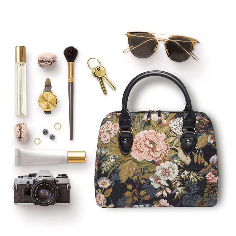 SA Tapestry Women Handbag Shoulder bag Crossbody Satchel Messenger Bag For office worker ladies P ra Parttern