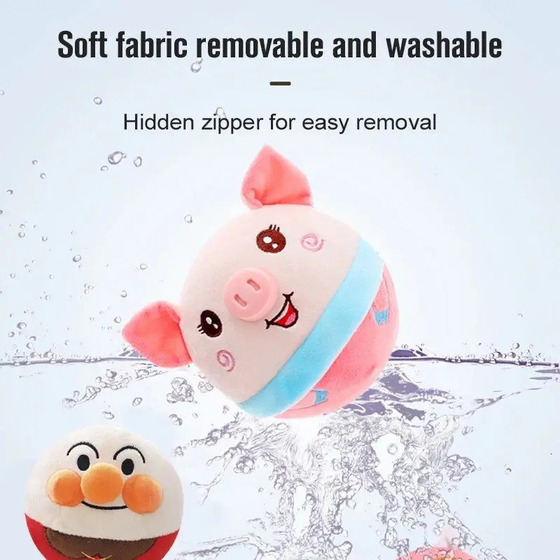 Pet intelligent cat toy electric automatic plush bouncing toy interactive toy automatic moving kitten toy for indoor play 250402