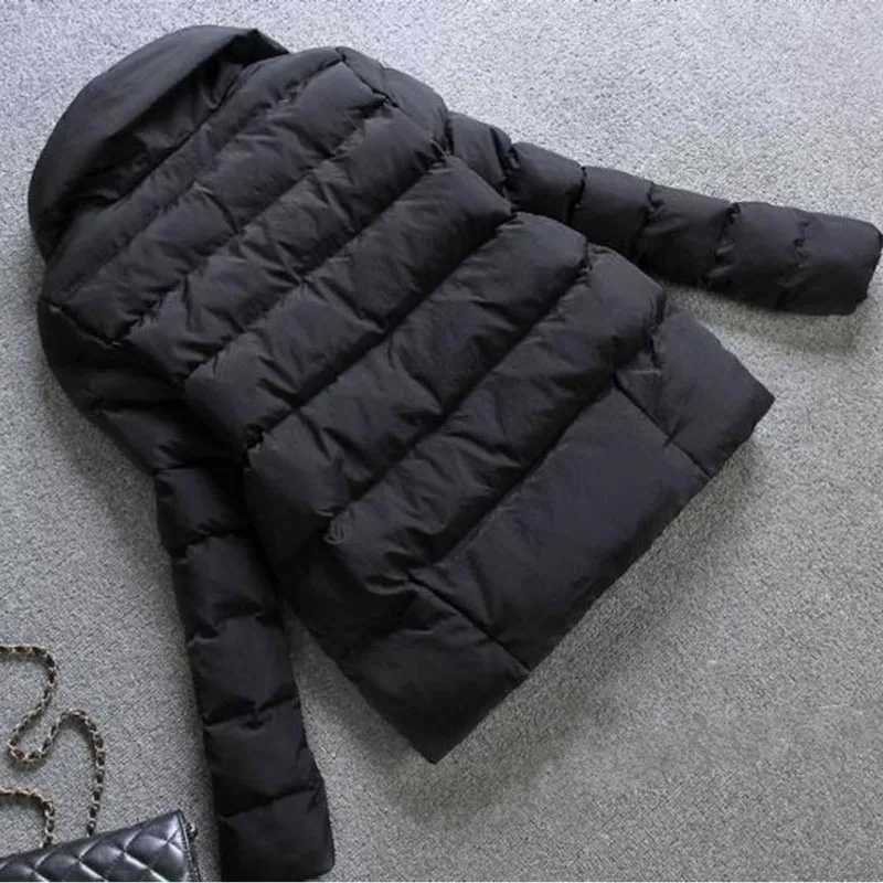 Winter Women Jacket Coat Cotton Clothing Short New Slim Ladies Warm Parka Black Sutdent Clothes Winter Jacket Women CoatT251105