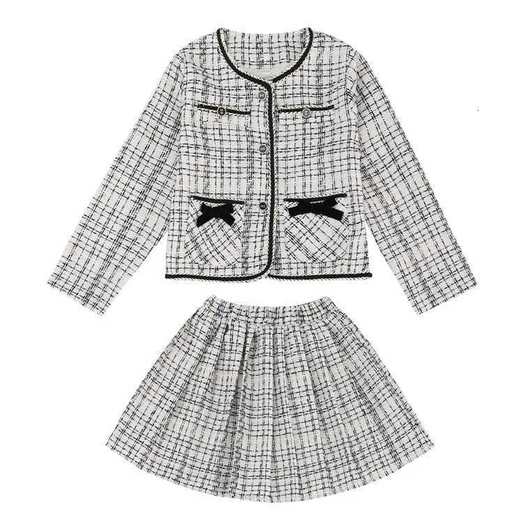Buttful Knot Coat Pleated Skirt Two Piece Set Spring and Autumn New Fashionable Sweet Casual Temperament Set Y251105