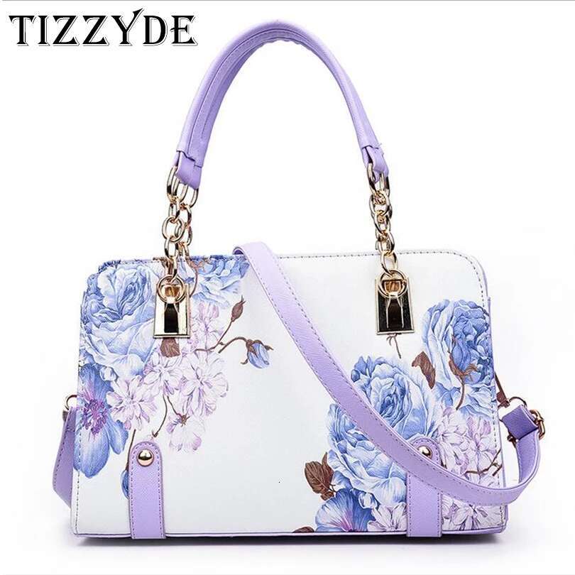 2018 Spring New Handbags Women Fashion Shoulder Korean Wer Printing PU Leather Tote Elegant Lady Messenger Bag Lmy01