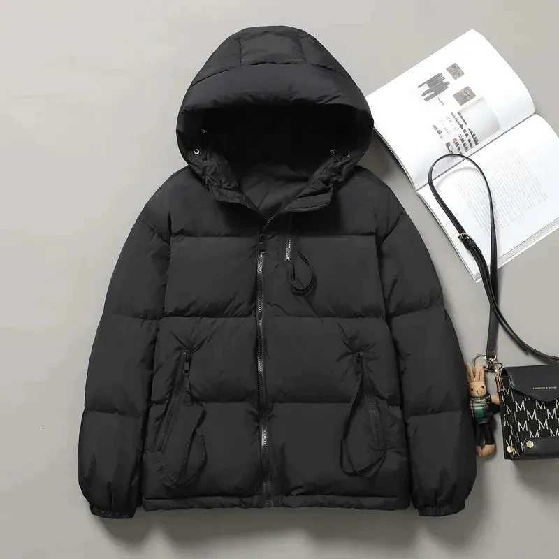 Women Jacket 2024 New Autumn Winter Parkas Female Down Cotton Coat Femme Casual Short Warm Basic Outerwear Ladies Tops OvercoatT251105