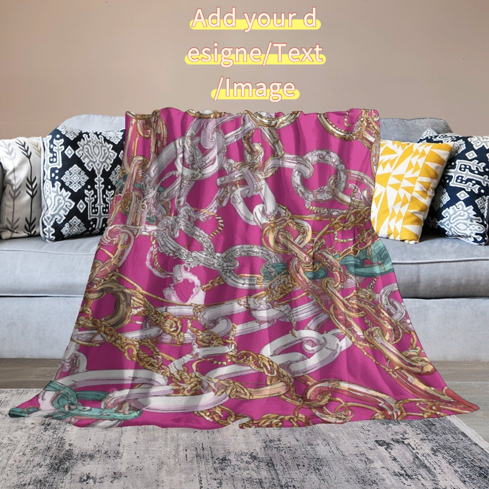 Custom H Designer Horse blanket blanket throw cashmere vibration blanket copert Home Travel Throw Summer Air Conditioner Beach home bedding blankets t