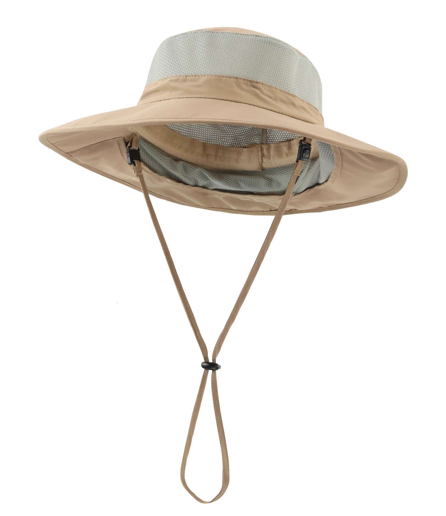 Connectyle Boys Outdoor UPF50+ Kids Bucket Wide Brim Fishing With Neck Flap Breathable Adjustable Sun Protection Hat