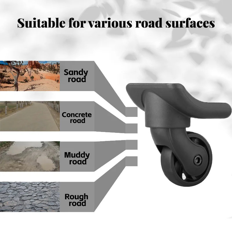 Suitable for American Tourister 85A Universal Wheel 24PCS Wheels for Suitcase Luggage Accessories Replacement Spare Parts Mute 251031