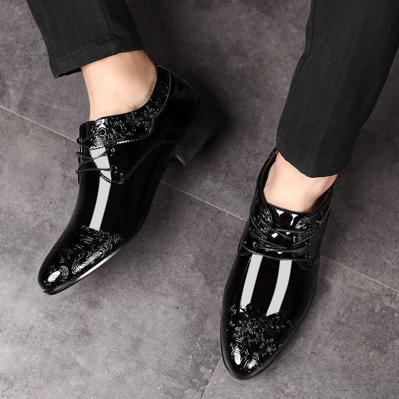 2023 autumn new British style business casual sizes 38-48 plus men's shoes, leather shoes for men