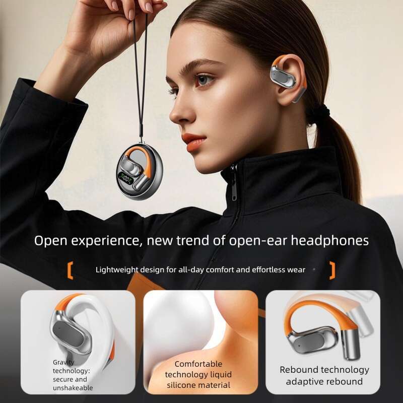 Famous Brand New M Smart AI Translation Non In Ear Hanging TWS Huaqiangbei Wireless Bluetooth Earphones