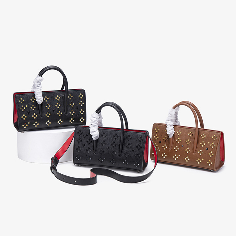 Luxury Designer Bags Hot Selling New Medium-sized Crossbody Bag Shopping Bag Single Shoulder Handbag CL bag Rivet 26*10*14cm