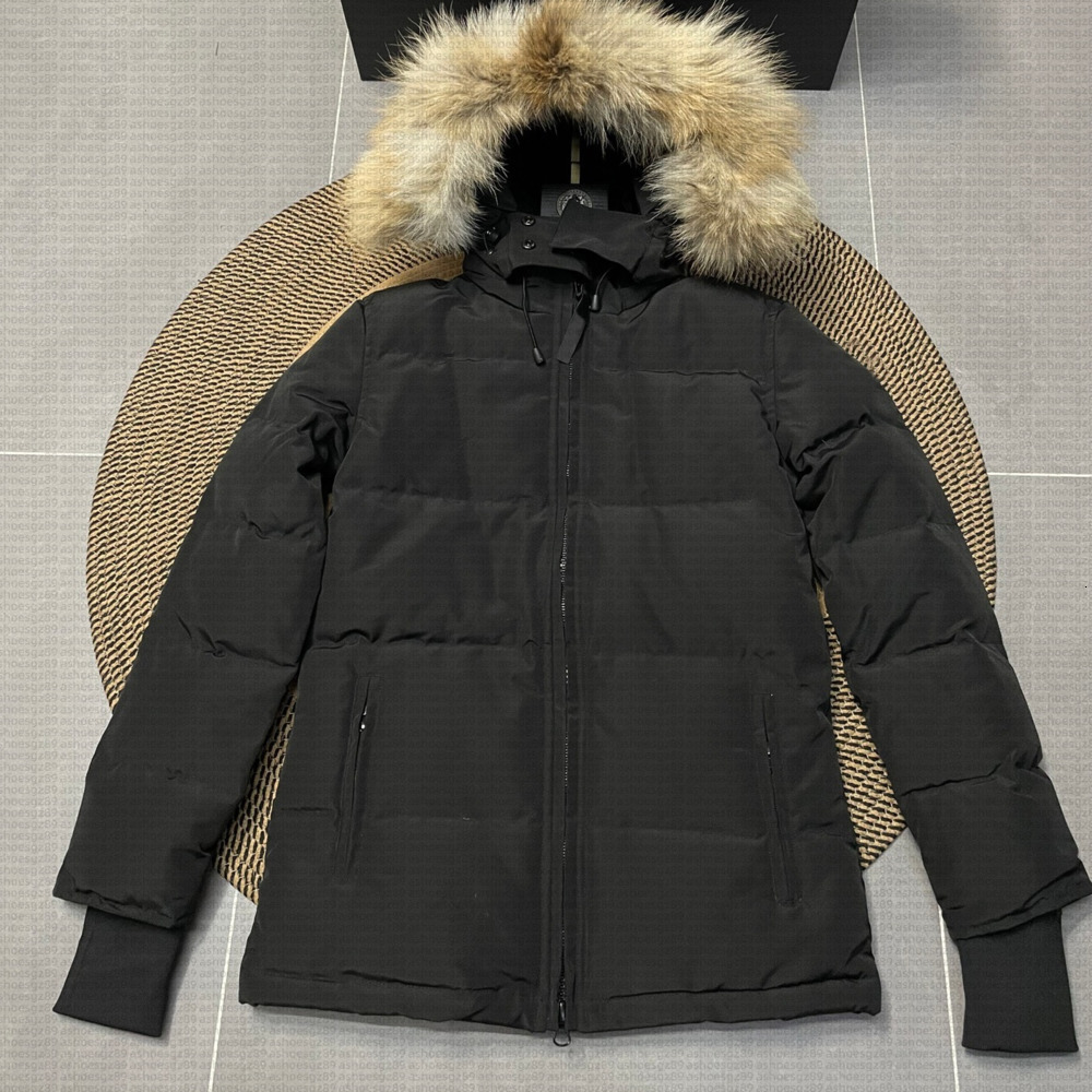 Canada Down Jacket goosejackets Designer Womens Puffer Jackets Winter Parka Coat Real Wolf Fur Outdoor Wyndham Windbreaker Outerwear Removable Hooded coatXS-2XL