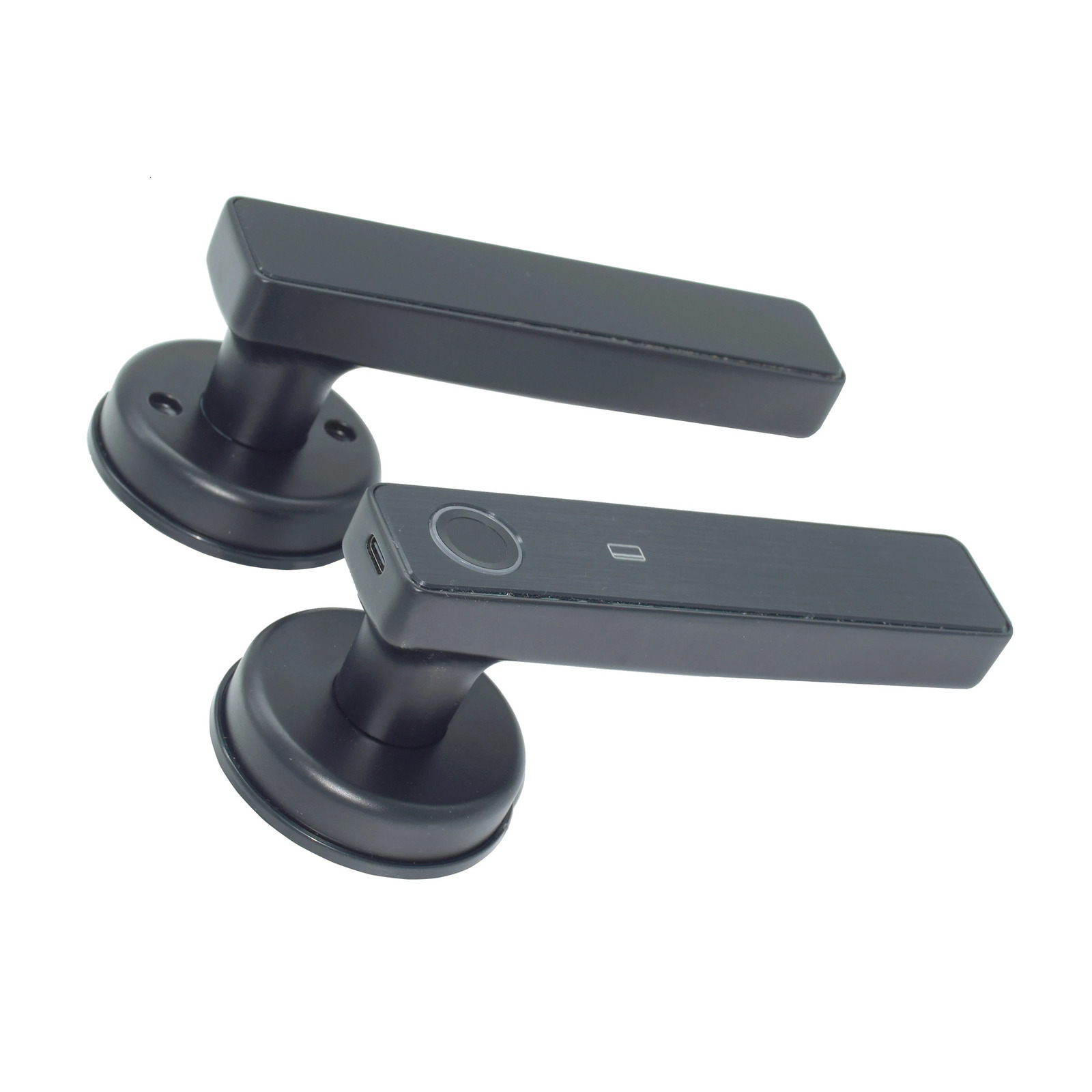 Tuya SmartLife APP WiFi Remote Control Smart Fingerprint Password RFID IC Card Lock Dead Bolt For Indoor Home Wooden Metal Door 250402