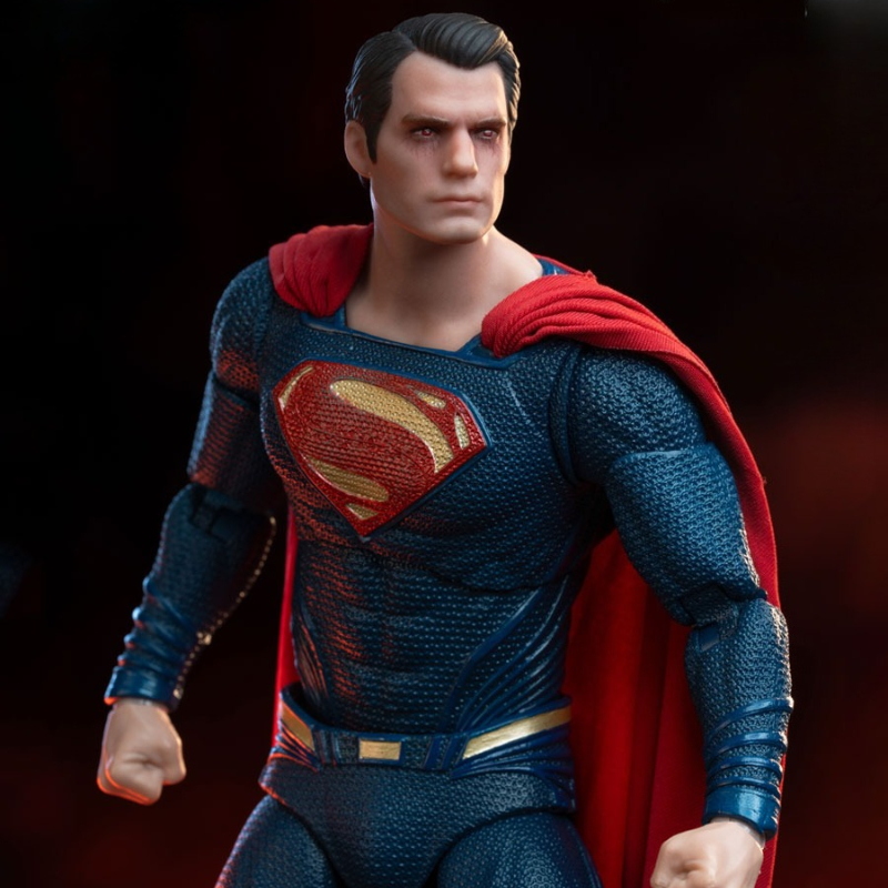 New Fondjoy Batman VS Superman 1:9 Scale Action Figure Set Two-Piece Set DC Comics Movie Authentic Interchangeable Heads Boys Festival Gifts