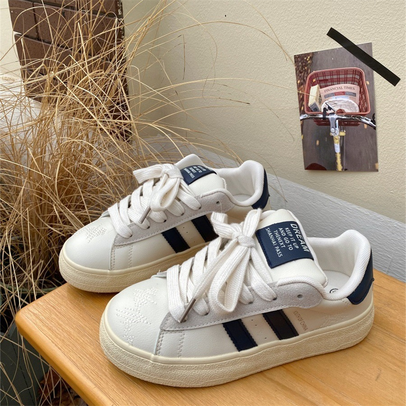 Designer casual shoes free shipping 2025 new round toe thick sole height increasing luxury board shoes outdoor sports for womens men
