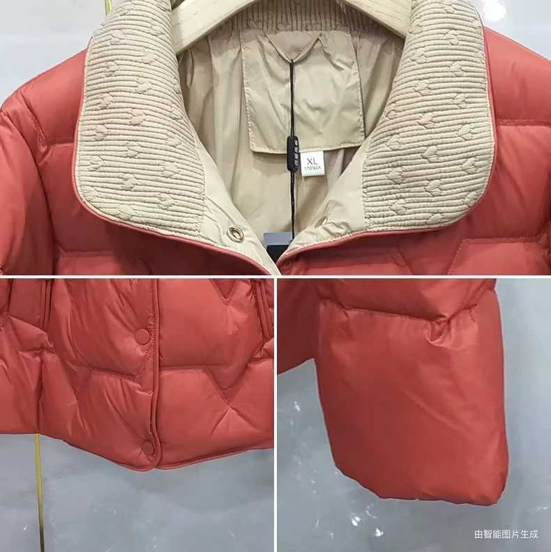 2025 New Winter Puffer Jacket Women Fashion Hooded Down Cotton Overcoat Female Loose Casual Warm Parkas OuterwearT251105