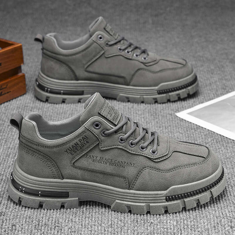 Cross-Border New Martin Boots Non-Slip Wear-Resistant Outdoor Work Low-Top Men's Thick-Soled Casual Sports Shoes
