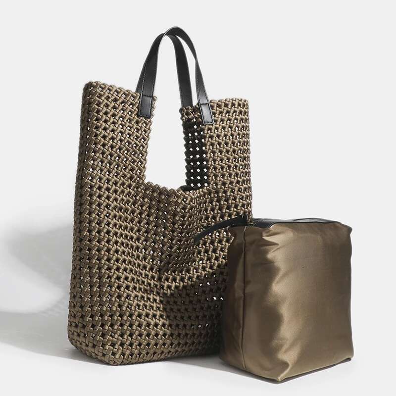 High Quality Ladies Handbags Hotsale Low Prices Pu Leather Daily Woven Handbag For Women Brand