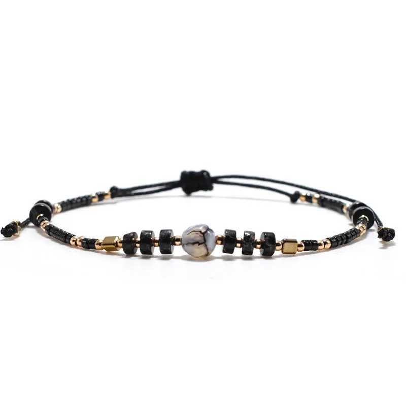 New Bohemia Women String Handmade Weaven Seed Beads Braclet Turkish Braslet Girlfriend Gift Best Friend Brazalete Joias C251105