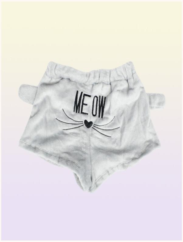 Women Winter Short Pajamas Hooded Designer Pyjama Set Hoodie Cat Print Shorts Pants Outfits Causal Pajamas Clothes Sets Home Cloth8196020