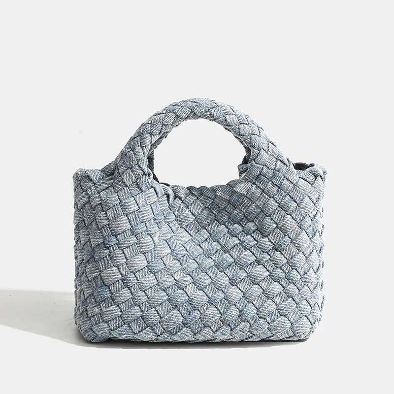Discover Handmade Denim Woven Bags In 3 Colors - Your Perfect Blend Of Durability And Fashion High-Quality Tote Bag
