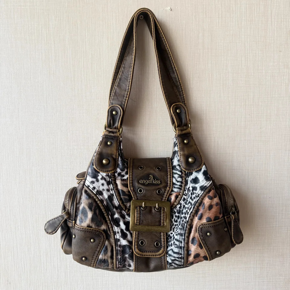 Angel kiss Handbags Women Small Shoulder Bag Soft Tote Bag Fashion Satchel MultiPockets Crossbody Shoulder Bag Phone Pack 251031