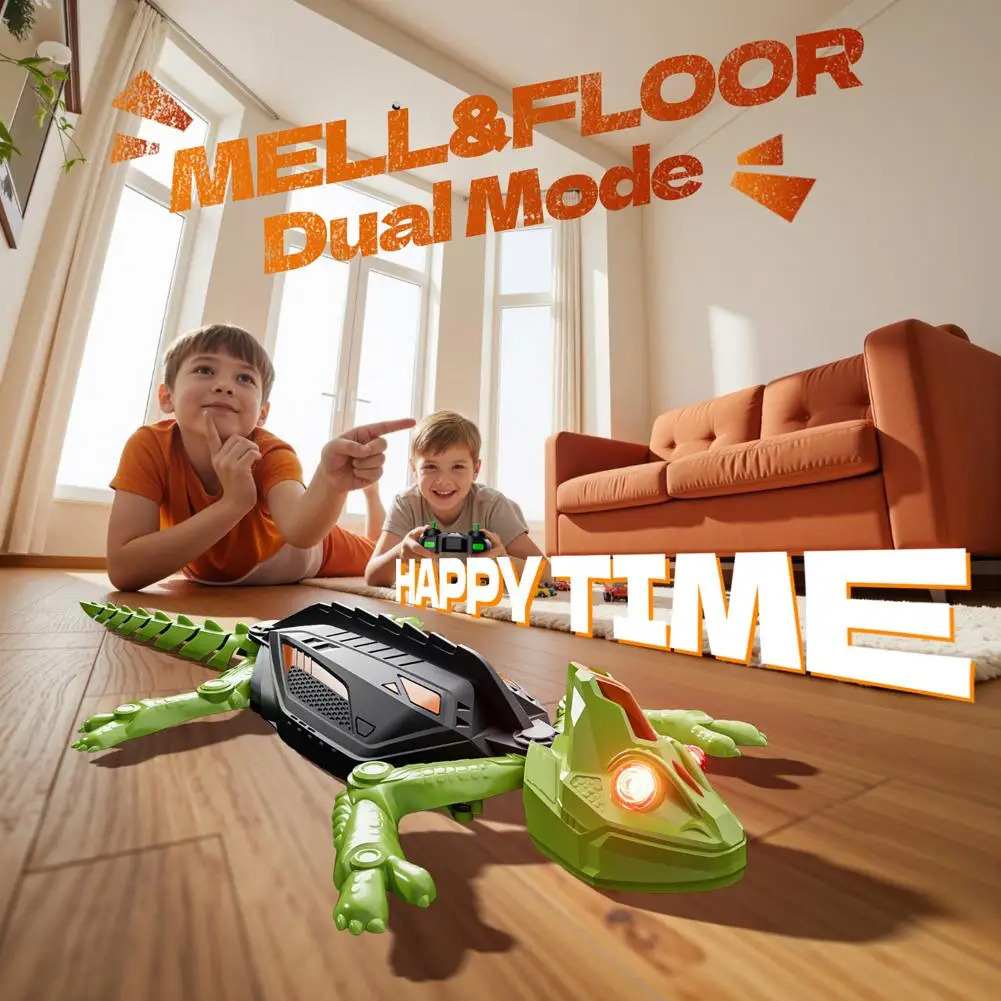 Remote Control Wall Climbing Gecko Robot Climbing Toy For Kids Rechargeable Remote Control Toys Birthday Novelty Gift 251104