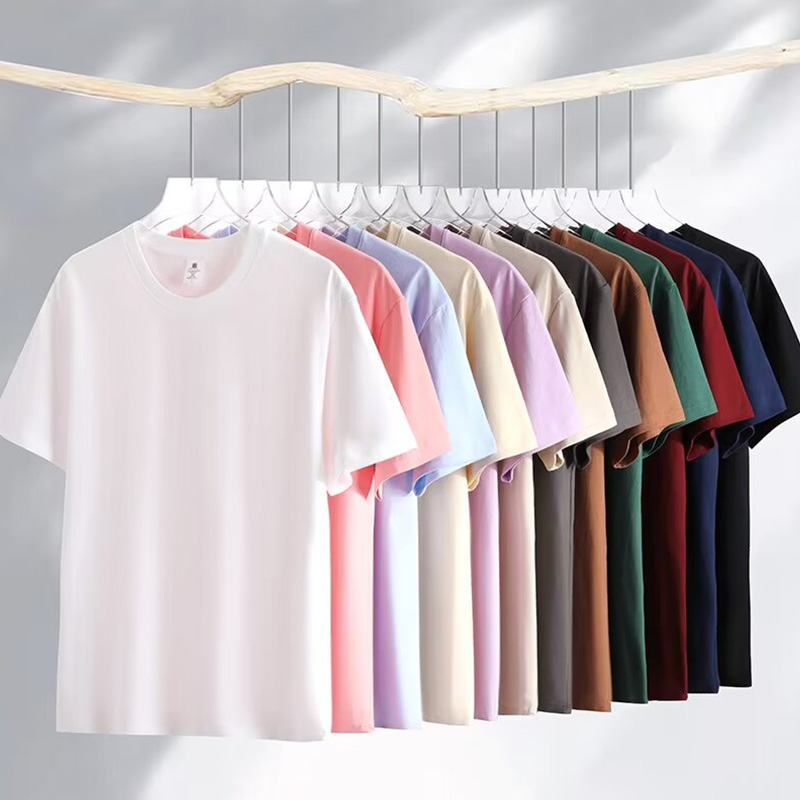 Men's T-Shirts Men's Multi-Color Crew Neck T-Shirts, Short Sleeve Cotton Basic Tees, Assorted Colors Casual Tops for Daily & Summer Wear
