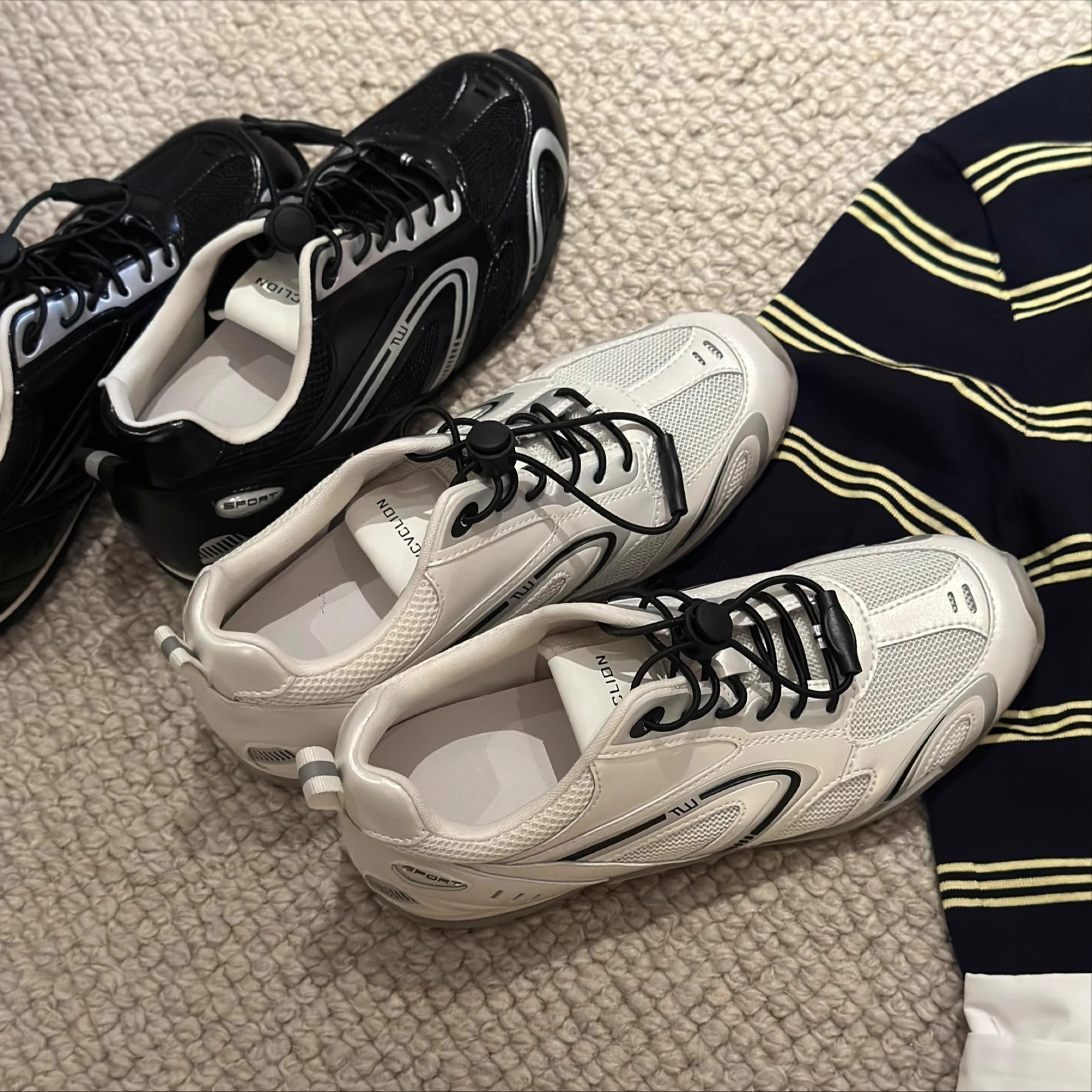 Thick-soled inner increase in German training shoes women's retro versatile mesh breathable sports leisure Forrest Gump shoes 2025