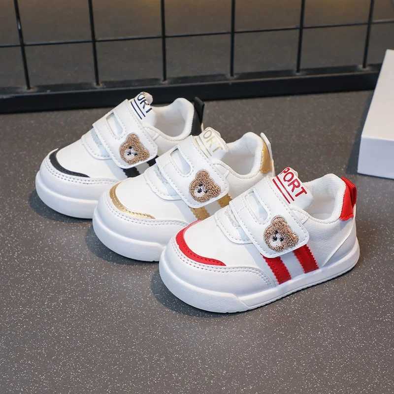 2025 Fashion Toddler Shoes For Baby PU Leather Infant Girls Sneakers Soft-soled Ergonomics Newborn Boys Sport Shoes First StepT251105