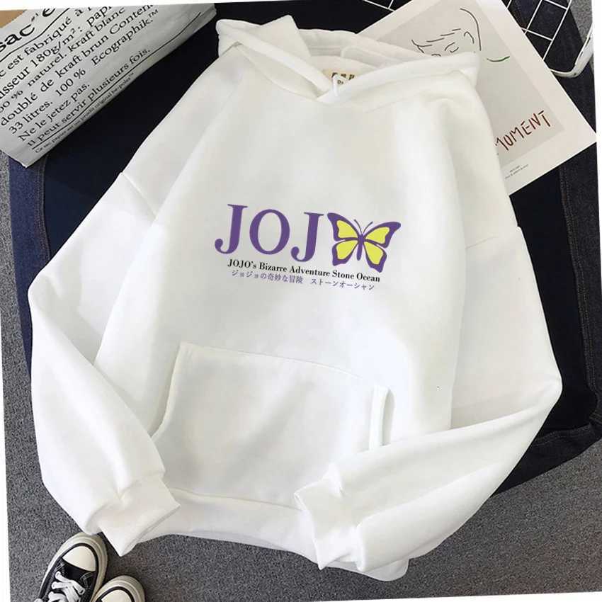 Anime Jojo Bizarre Adventure Women Hoodies Hip Hop Fleece Woman Casual Pullover Unisex Male Female Hoody Y2K Clothes StreetwearT251105