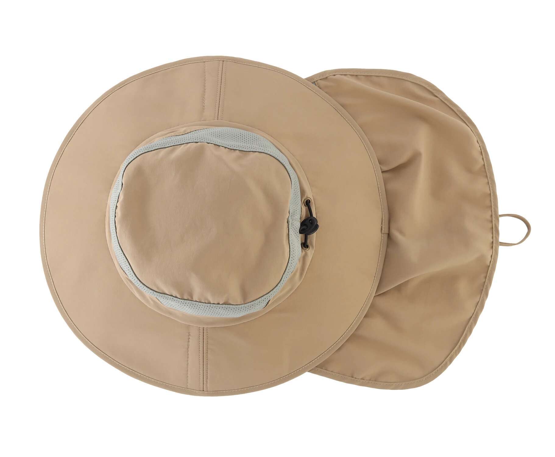 Connectyle Boys Outdoor UPF50+ Kids Bucket Wide Brim Fishing With Neck Flap Breathable Adjustable Sun Protection Hat